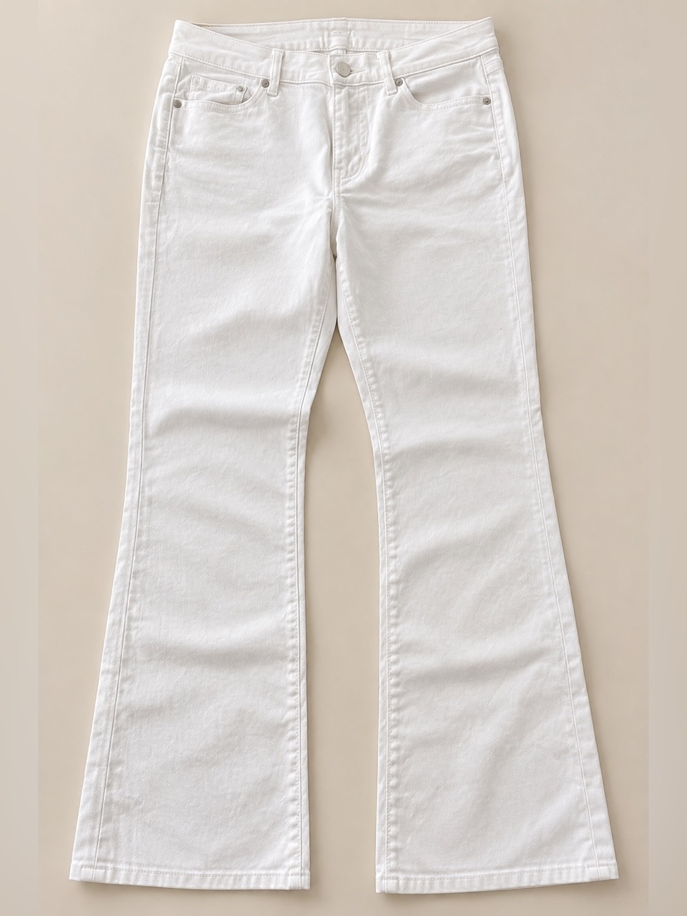 LOFT White Bootcut Petite Jeans | Size 12